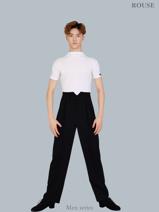 V-shaped high-waisted pants-Men's Series