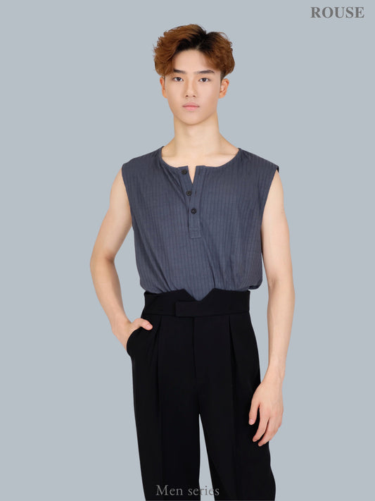 Buttoned vest-Men's Series