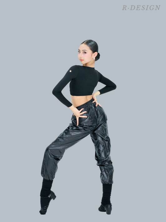 R·DESIGN Selected Warm-up Pants Black Skin-friendly material