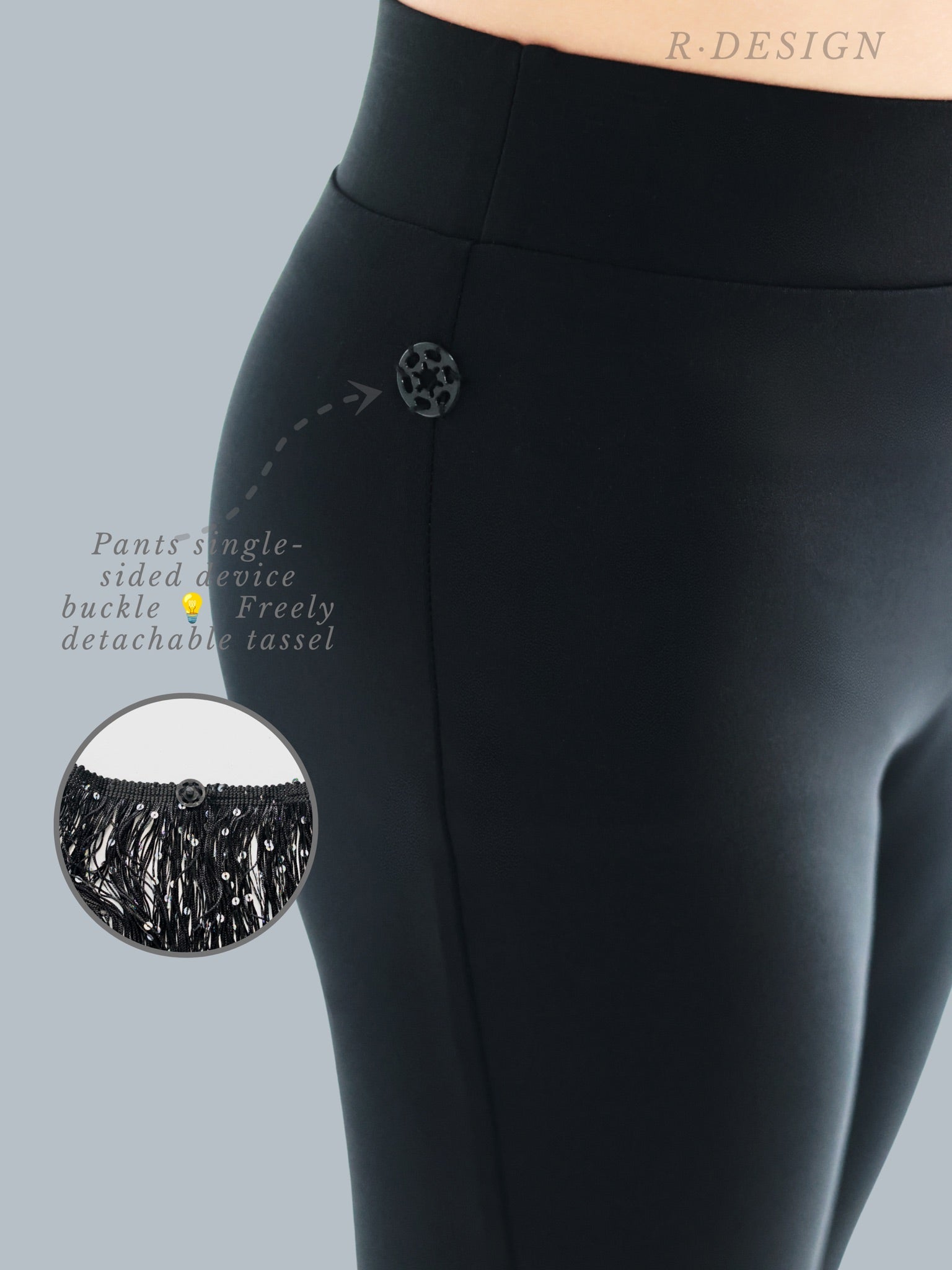 R·DESIGN Solid Black Rhythm