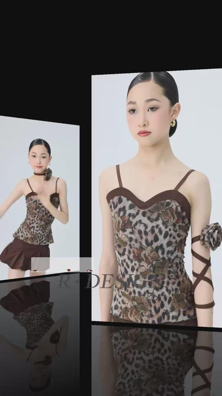 Designer custom leopard print 